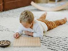 Load image into Gallery viewer, Wooden 100 Number Board • Engraved Numeral Chart in Modern Font