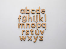 Load image into Gallery viewer, Wooden Alphabet Set • Wood Letters & Movable Alphabet in Maple