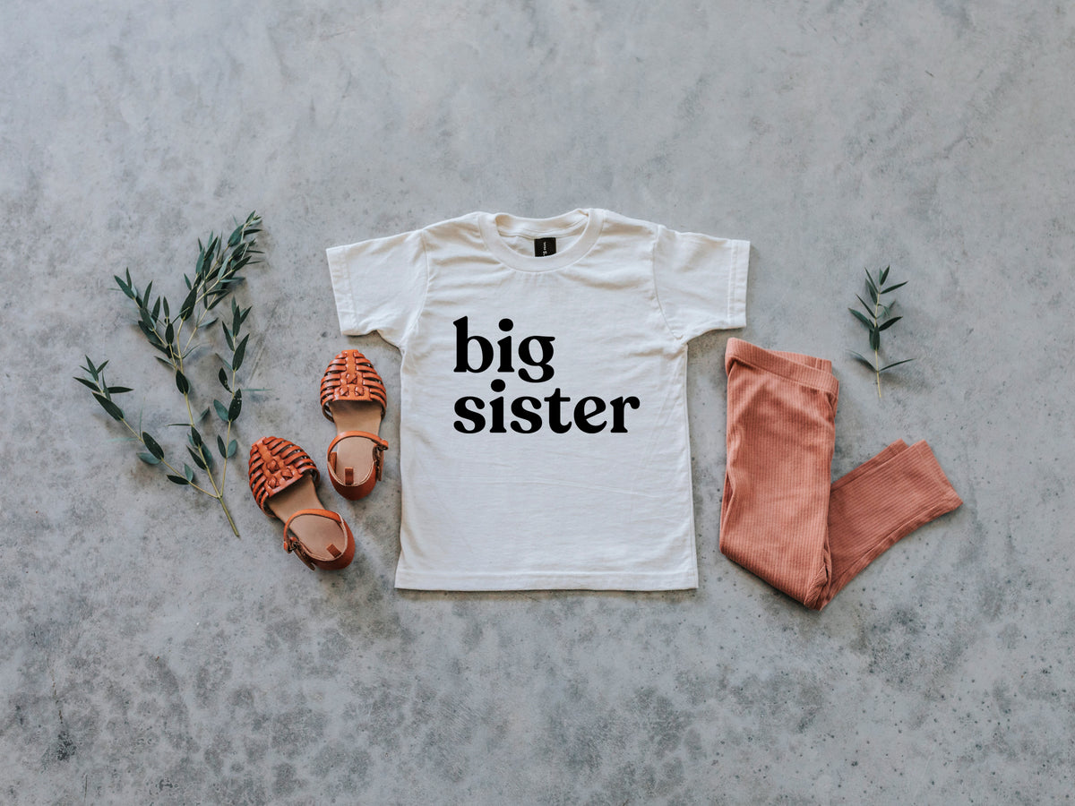 Custom big 2025 sister shirts