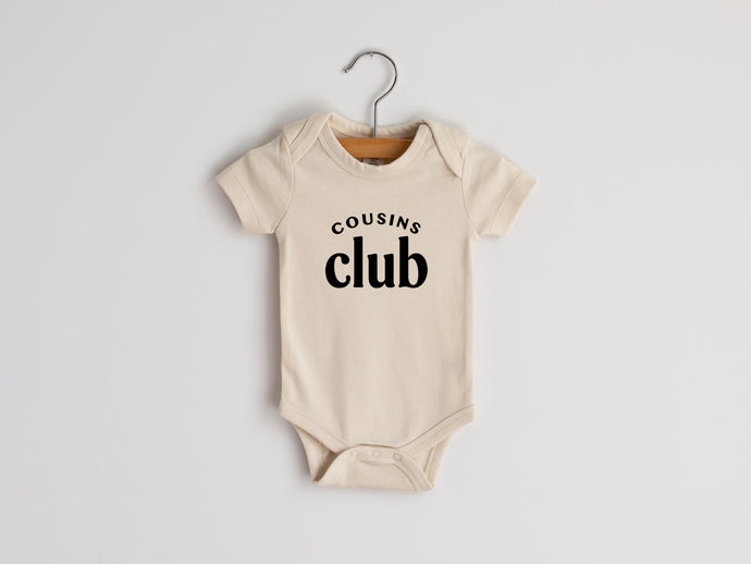 Cousins Club Organic Baby Bodysuit