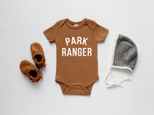 Load image into Gallery viewer, Park Ranger Organic Baby Bodysuit