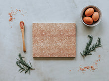 Load image into Gallery viewer, Peony Patterned Handmade Wooden Cutting Board