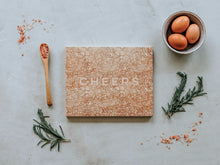 Load image into Gallery viewer, Cheers Floral Pattern Engraved Wooden Cutting Board