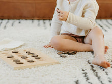 Load image into Gallery viewer, Wooden Shapes Montessori Board and Tabletop Geometry Reference Chart