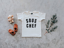 Load image into Gallery viewer, Sous Chef Organic Baby & Kids Tee
