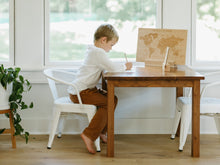 Load image into Gallery viewer, Wooden World Map & Display Stand