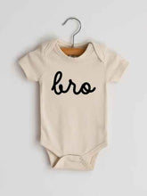 Load image into Gallery viewer, Bro Script Organic Baby Bodysuit