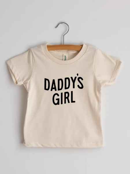 Daddy's Girl Organic Modern Baby Tee