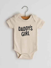 Load image into Gallery viewer, Daddy&#39;s Girl Organic Modern Baby Bodysuit