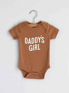 Daddy's Girl Organic Modern Baby Bodysuit