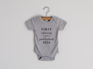 First Edition Published 2024 Baby Bodysuit