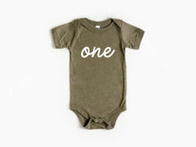 Load image into Gallery viewer, One First Birthday Baby Bodysuit