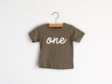 Load image into Gallery viewer, One First Birthday Baby Tee