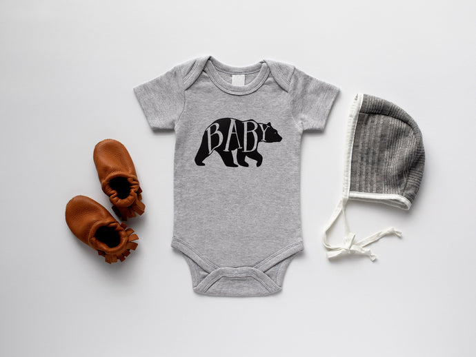 Baby Bear Organic Bodysuit • Final Sale