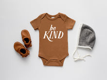 Load image into Gallery viewer, Be Kind Organic Baby Bodysuit