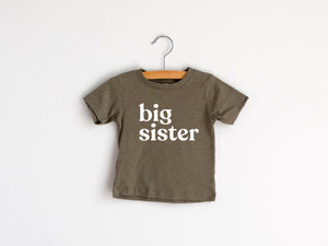 Big Sister Modern Kids Tee • Final Sale