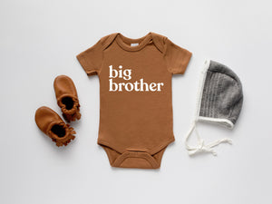 Big Brother Organic Baby Bodysuit • Final Sale