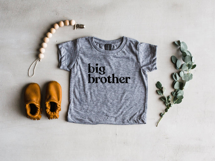 Big Brother Baby and Kids Tee • Final Sale