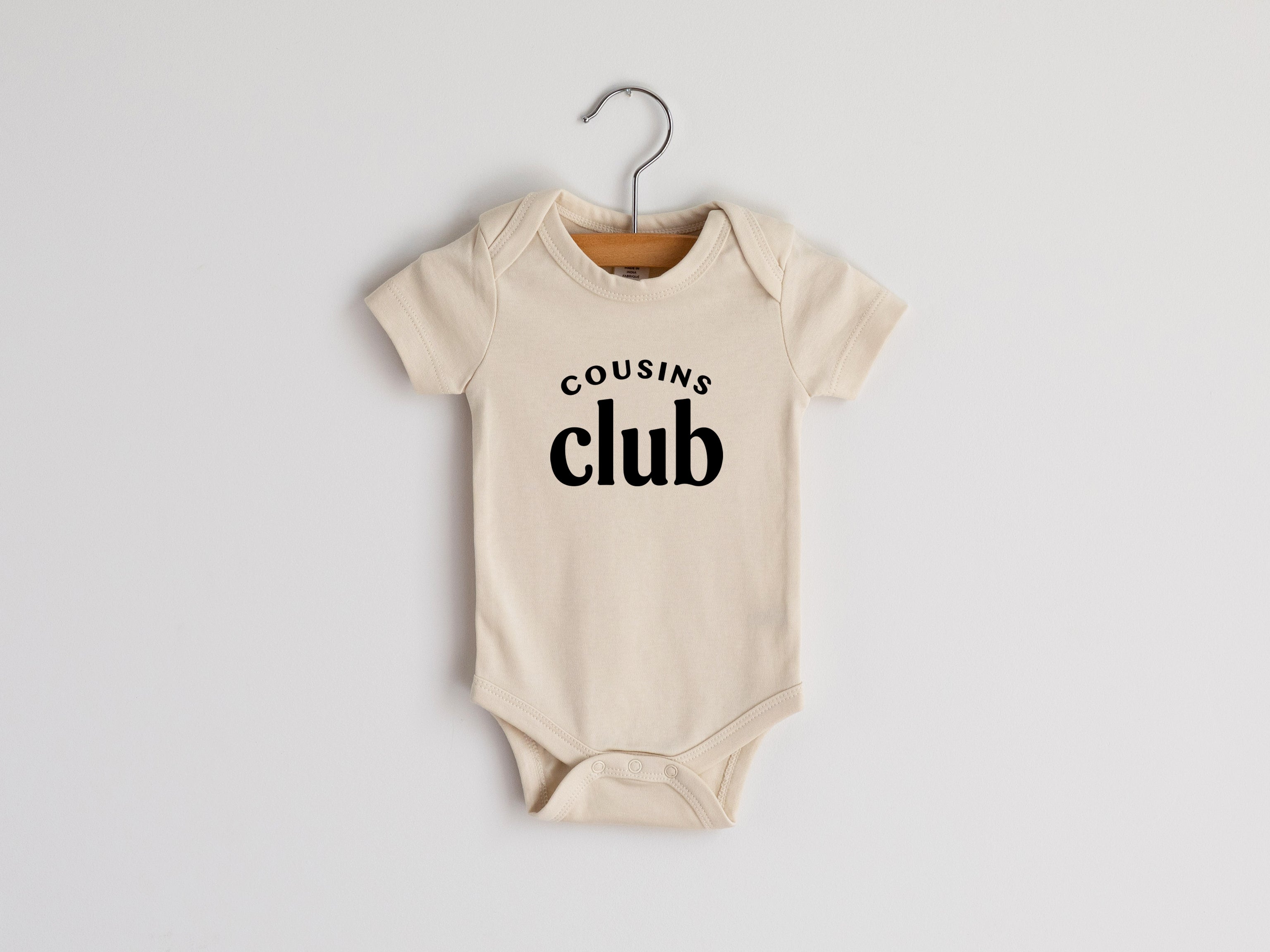 Cousins Club Organic Baby Bodysuit – Gladfolk