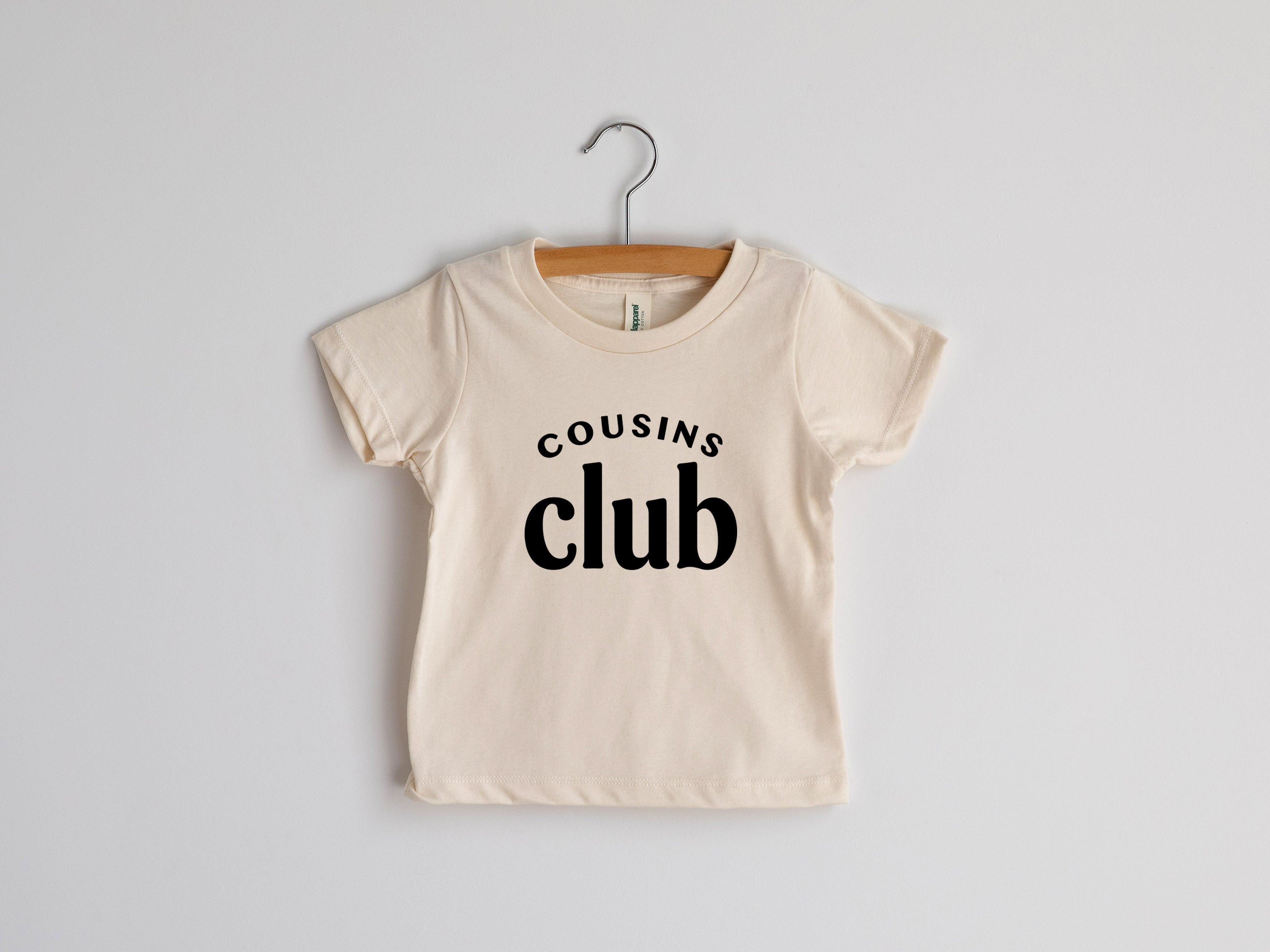 Cousins Club Organic Baby Kids Tee
