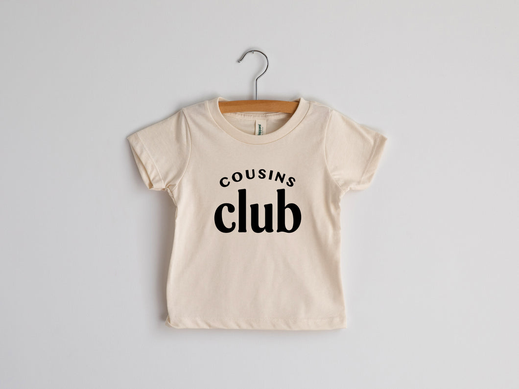 Cousins Club Organic Baby & Kids Tee