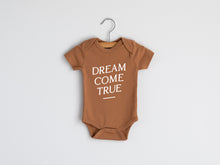 Load image into Gallery viewer, Dream Come True Organic Baby Bodysuit