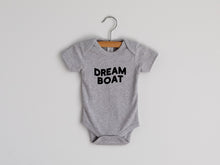 Load image into Gallery viewer, Dreamboat Organic Baby Bodysuit