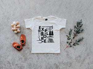 Explore Organic Baby Tee • Final Sale