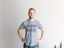 Load image into Gallery viewer, Farmers Are Heroes Adult Tee
