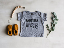 Load image into Gallery viewer, Farmers Are Heroes Baby &amp; Kids Tee • Final Sale