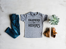 Load image into Gallery viewer, Farmers Are Heroes Baby &amp; Kids Tee • Final Sale