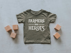 Farmers Are Heroes Baby & Kids Tee • Final Sale
