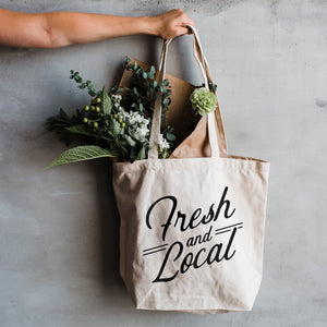 Fresh and Local Canvas Tote Bag