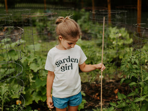 Garden Girl Organic Baby & Kids Tee