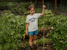 Load image into Gallery viewer, Garden Girl Organic Kids Tee