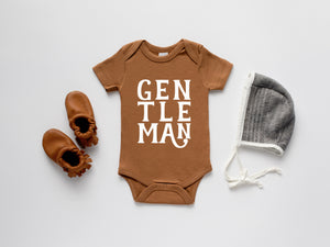 Gentleman Organic Baby Bodysuit