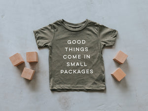 Good Things Come In Small Packages Baby Tee