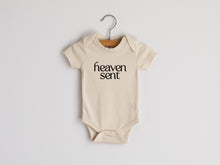 Load image into Gallery viewer, Heaven Sent Organic Baby Bodysuit