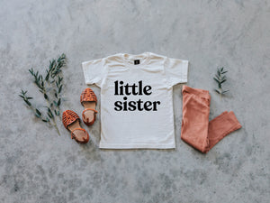 Little Sister Organic Baby & Kids Tee