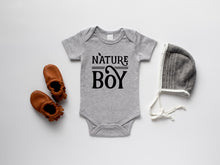 Load image into Gallery viewer, Nature Boy Organic Baby Bodysuit