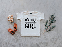Load image into Gallery viewer, Nature Girl Organic Baby &amp; Kids Tee • Final Sale