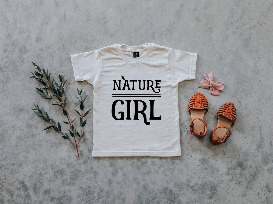 Nature Girl Organic Baby & Kids Tee • Final Sale