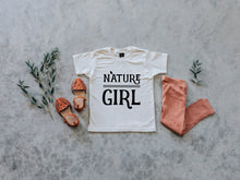Load image into Gallery viewer, Nature Girl Organic Baby &amp; Kids Tee • Final Sale