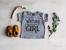 Load image into Gallery viewer, Nature Girl Baby &amp; Kids Tee • Final Sale