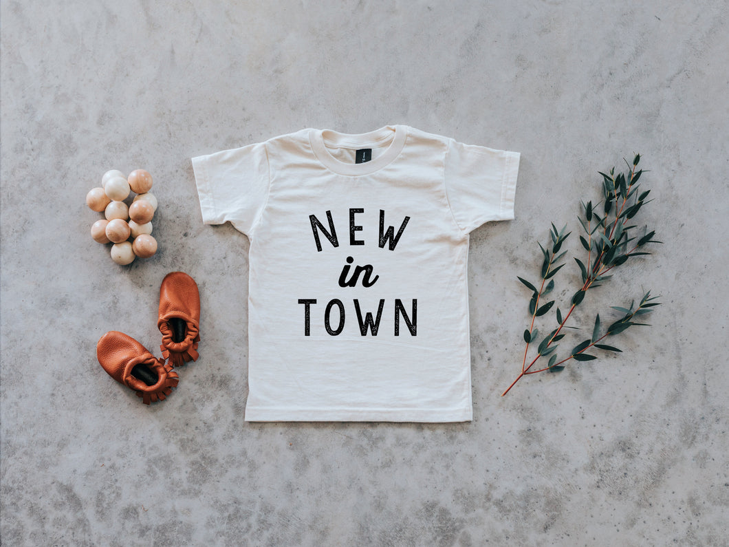 New In Town Organic Baby Tee