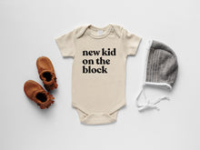 Load image into Gallery viewer, New Kid On The Block Organic Baby Bodysuit