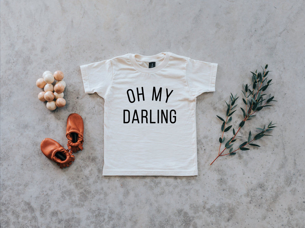 Oh My Darling Organic Baby Tee