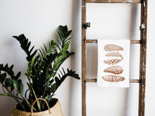 Load image into Gallery viewer, Autumn Pinecones Tea Towel
