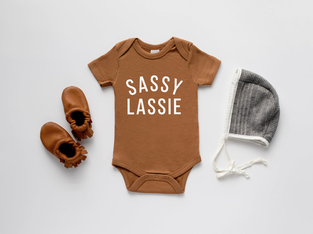Sassy Lassie Organic Baby Bodysuit • Final Sale