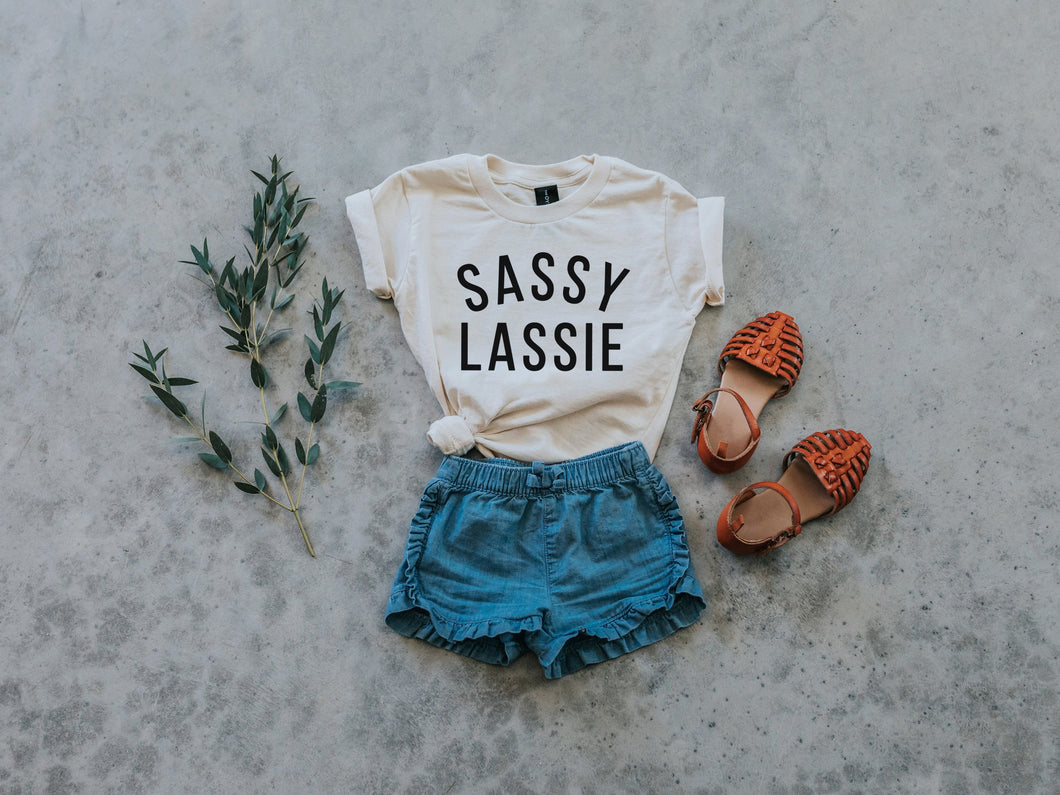 Sassy Lassie Organic Baby & Kids Tee • Final Sale